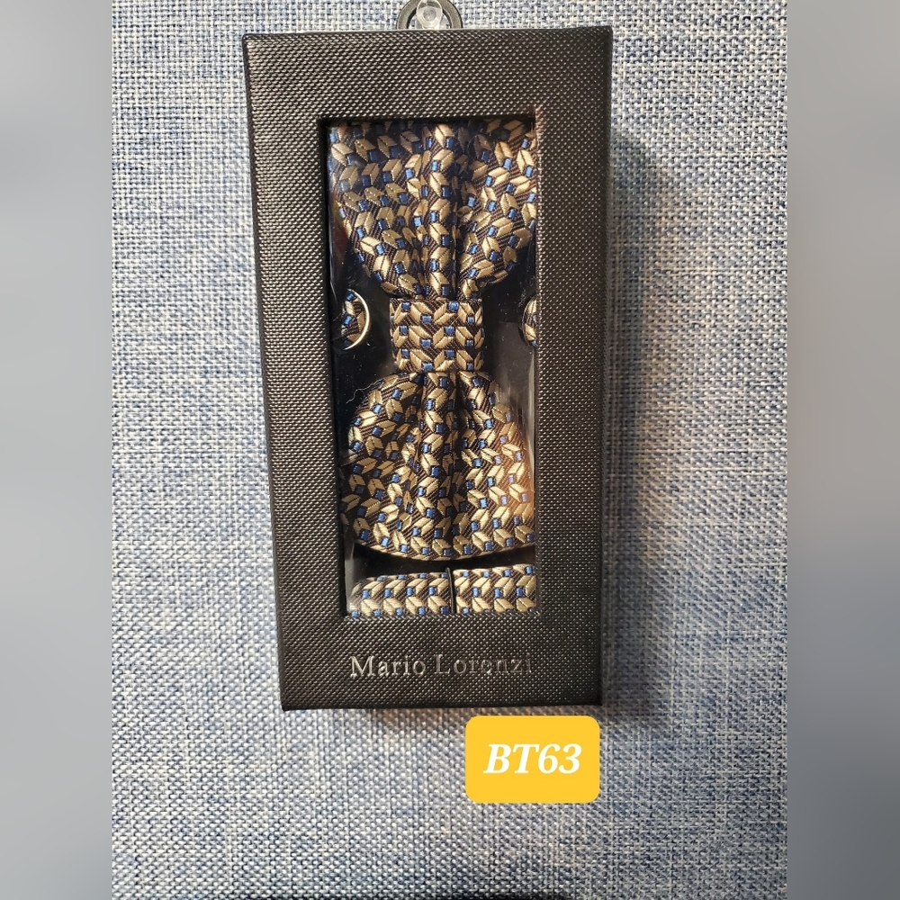 Pre-Tied Bow Ties by Mario Lorenzi - (BT - 63)